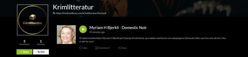 Podkast: Myriam H. Bjerkli